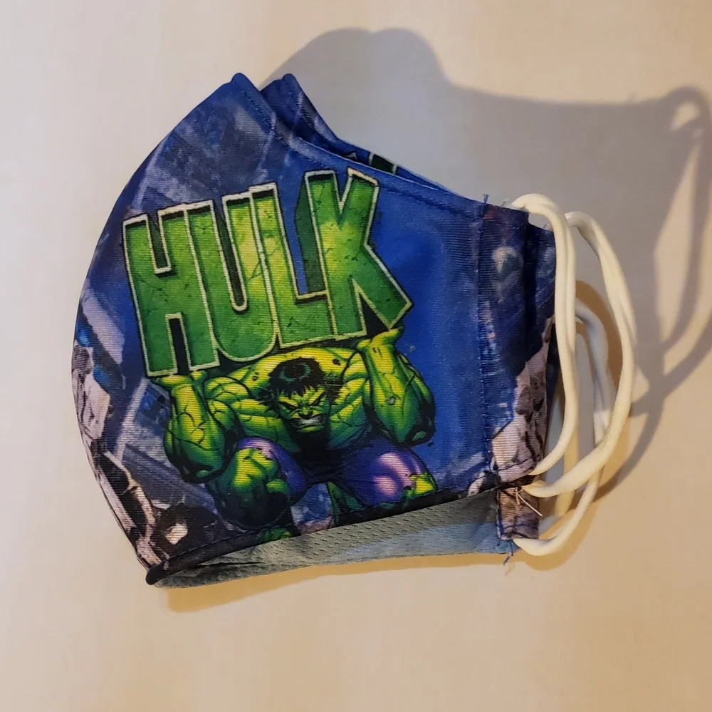 Incredible Hulk Kids Face Mask